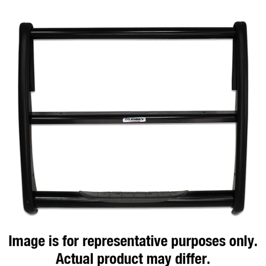 Go Rhino 03-07 GMC Savanna Van 3000 Series StepGuard - Black (Center Grille Guard Only)