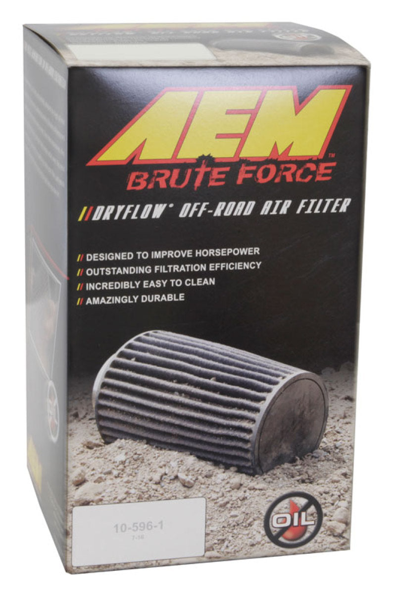 AEM DryFlow Air Filter 5.75in Base OD x 4in Flange ID x 7in H