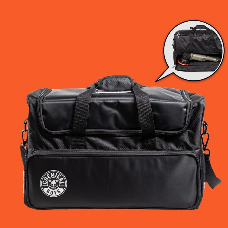 Chemical Guys Arsenal Range Trunk Organizer & Detailing Bag w/Polisher Pocket