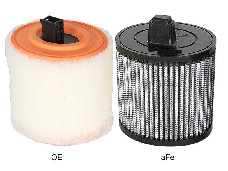 aFe MagnumFLOW Air Filters OER Pro Dry S A/F 16-17 Cadillac ATS-V V6-3.6L (tt)