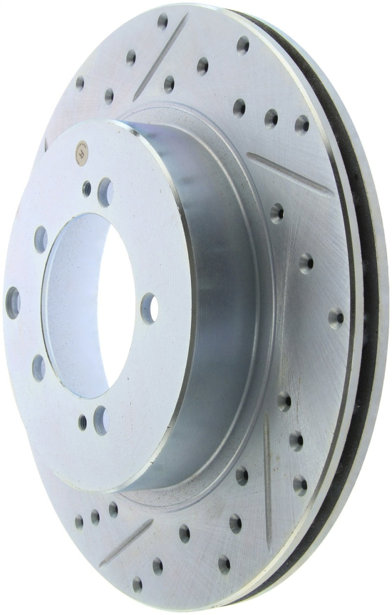 StopTech Select Sport Drilled & Slotted Rotor - Front Left