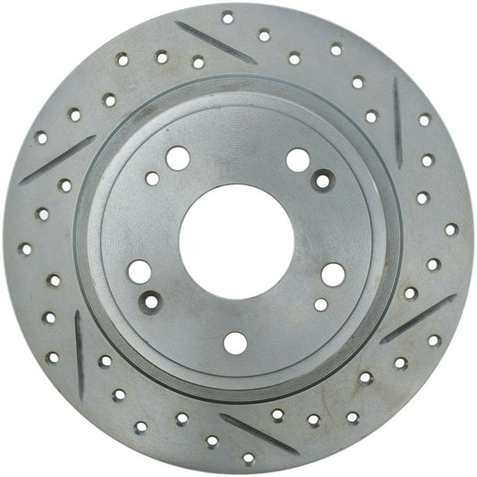 StopTech Select Sport Drilled & Slotted Rotor - Rear Left
