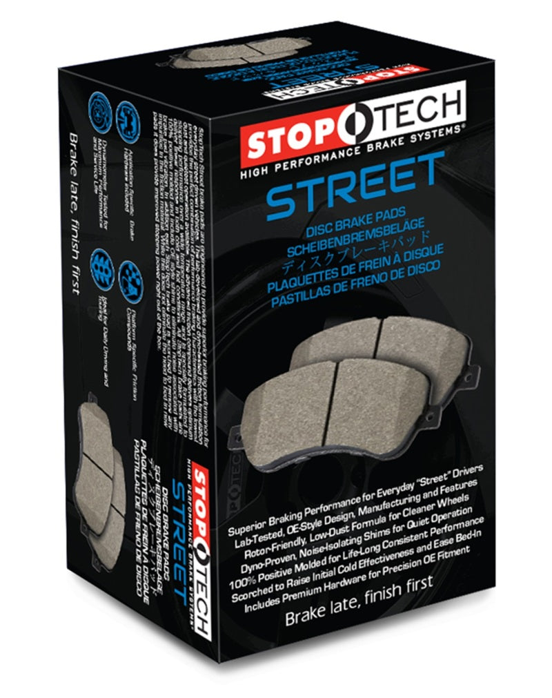 StopTech Street Touring 99-09 Honda S2000 / 00-13 Suzuki Kizashi Rear Brake Pads