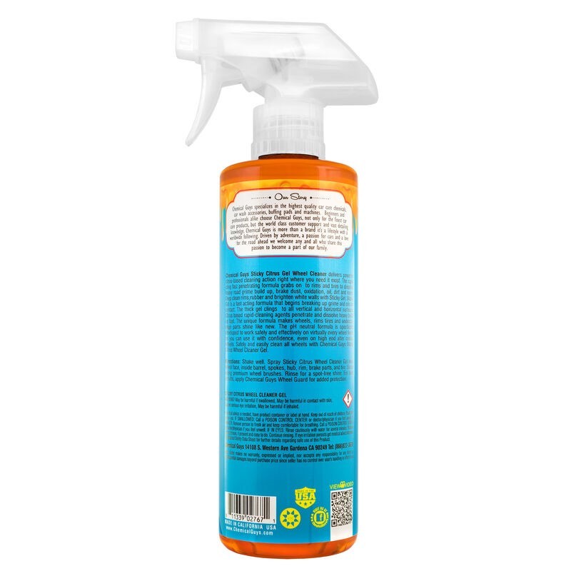 Chemical Guys Sticky Citrus Wheel & Rim Cleaner Gel - 16oz