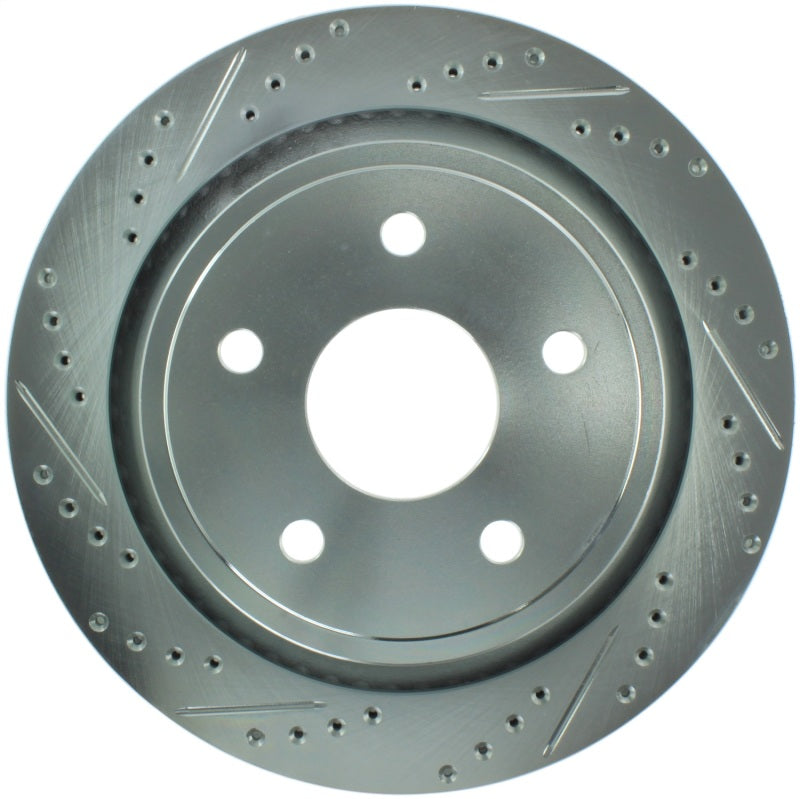 StopTech Select Sport 02-03 & 07-01 Dodge Ram 1500 / 04-09 Durango Slotted/Drilled Right Rear Rotor